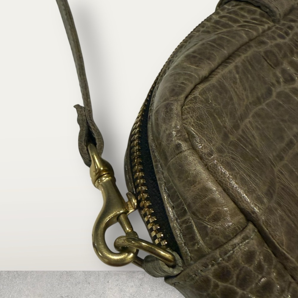 Clare V. Camera crocodile Leather Crossbody Bag - Picture 6 of 16